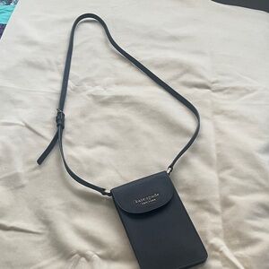 Kate Spade Black North South Phone Crossbody